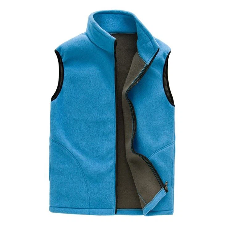 100% Polyester Casual Outdoor Fleece Vest