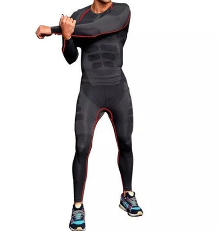 Hlaupaþjöppunarbuxur karla