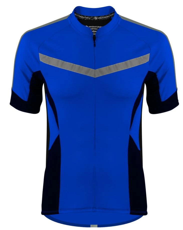 Reflective Breathable Cycling Jersey For Men